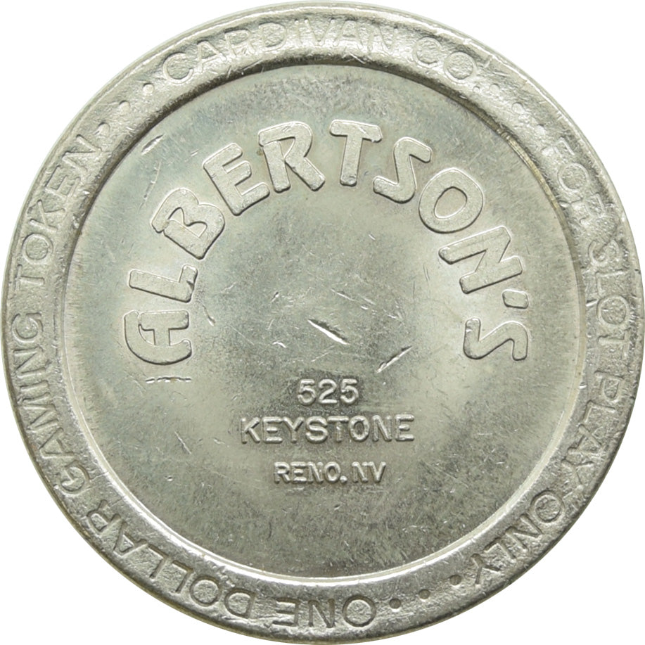 Albertson's Reno NV $1 Route Token 1986