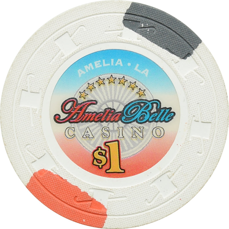 Amelia Belle Casino Amelia LA $1 Chip
