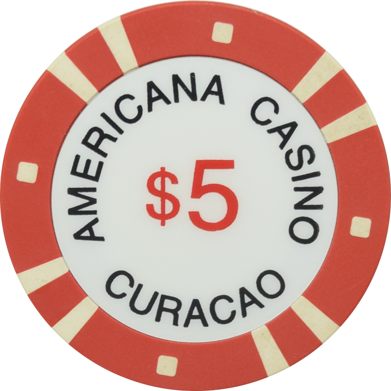 Americana Casino Otrabanda Curacao $5 Chip