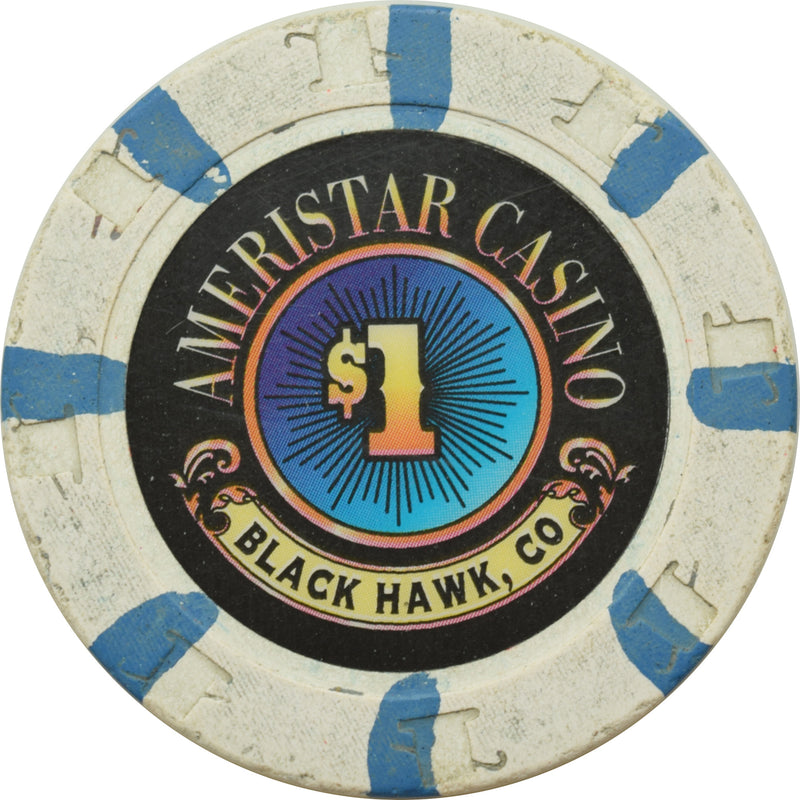 Ameristar Casino Black Hawk Colorado $1 Chip
