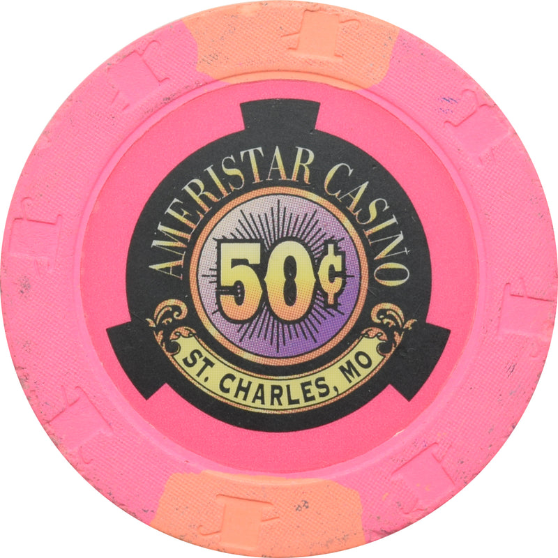 Ameristar Casino St Charles MO 50 Cent Chip