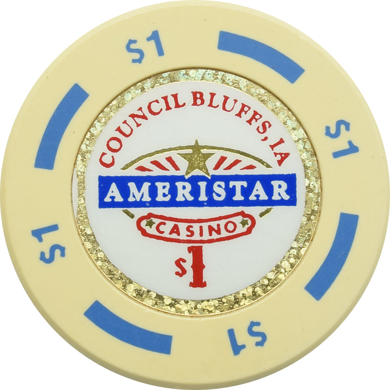 Ameristar Casino Council Bluffs IA $1 Chip