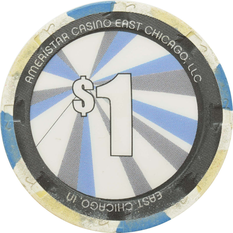 Ameristar Casino E. Chicago Indiana $1 Paulson Chip