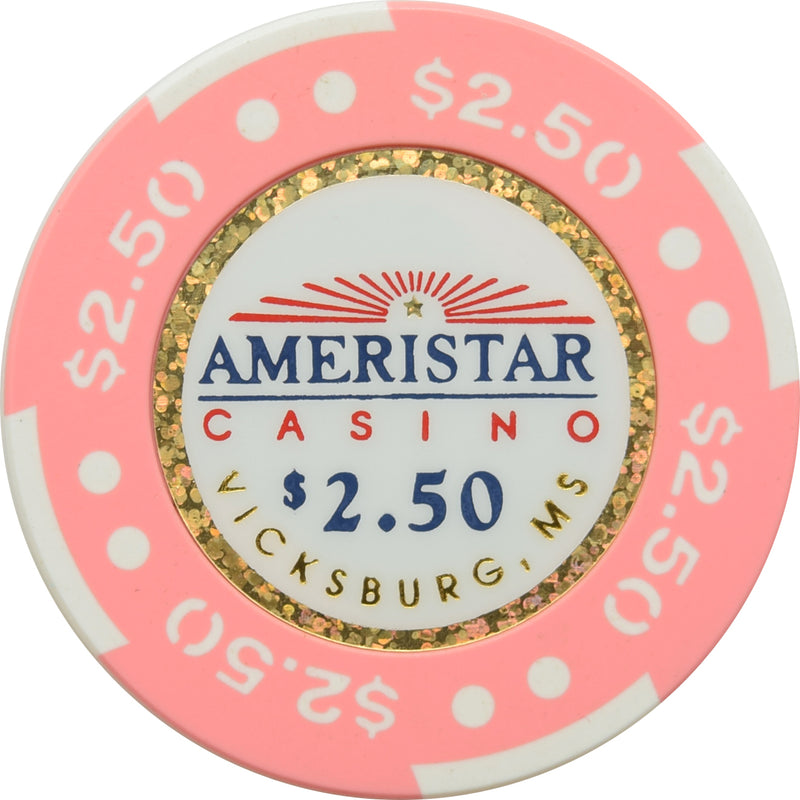 Ameristar Casino Vicksburg Mississippi $2.50 Chip