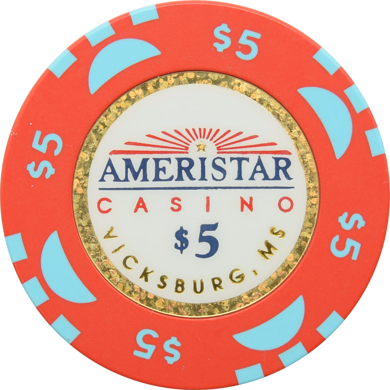 Ameristar Casino Vicksburg Mississippi $5 Chip