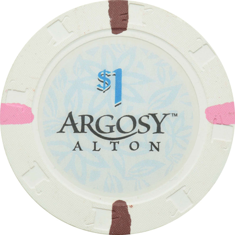 Argosy Casino Alton Illinois $1 Chip