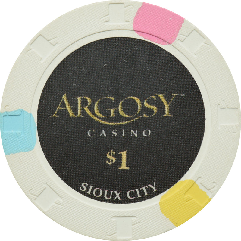 Argosy Casino Sioux City IA $1 Chip