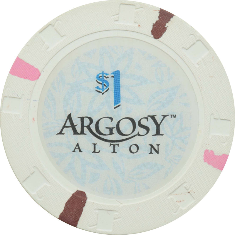 Argosy Casino Alton Illinois $1 Chip