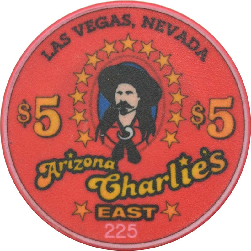 Arizona Charlie's Boulder (East) Casino Las Vegas Nevada $5 Grand Opening Chip 2000