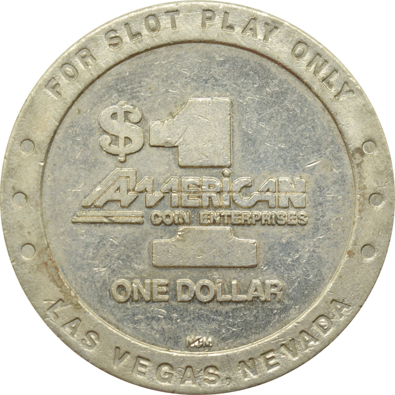 Arthurs Casino Las Vegas Nevada $1 Token 1987