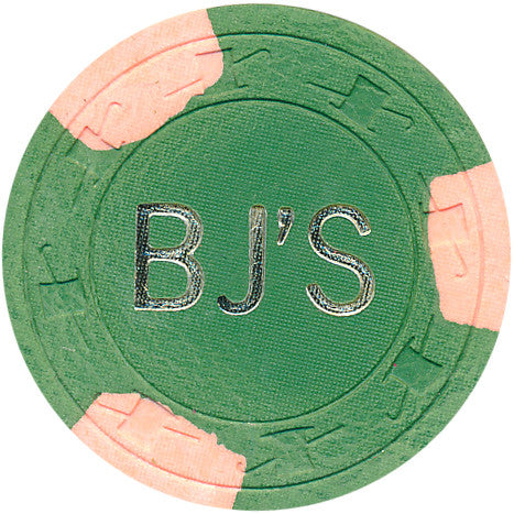 BJ'S Casino $25 (green 1978) Chip - Spinettis Gaming - 1
