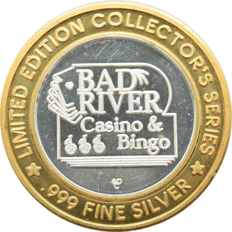 Bad River Casino Odanah Wisconsin "Deer" Silver Strike .999 Fine Silver