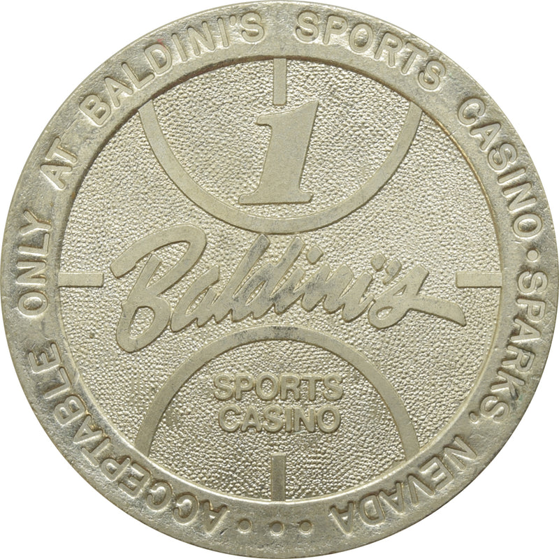 Baldini's Casino Sparks NV $1 Token 1988