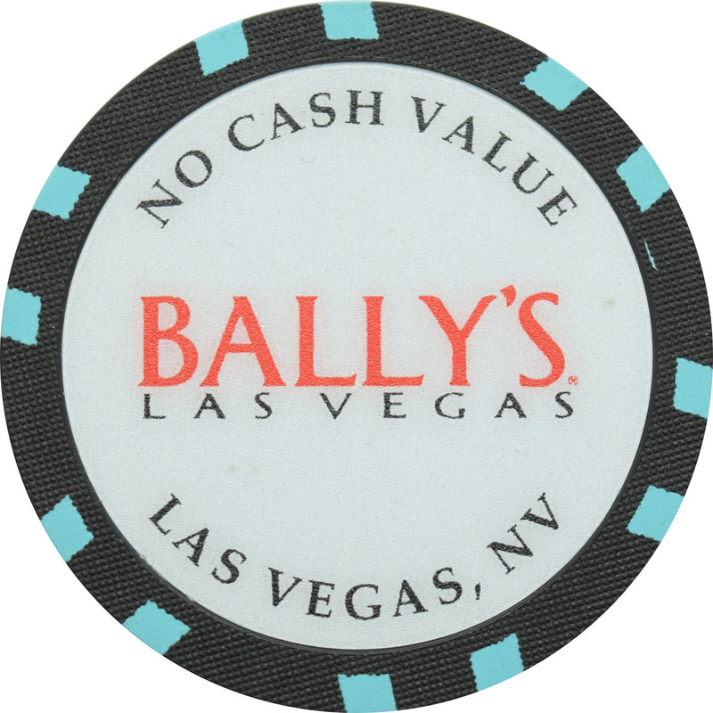 Bally's Casino Las Vegas Nevada Let it Ride 100 NCV Chip 1996 (Blue Inserts)
