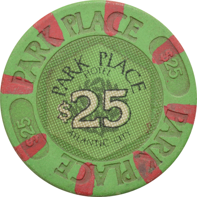 Bally's Park Place Casino Atlantic City New Jersey $25 Chip