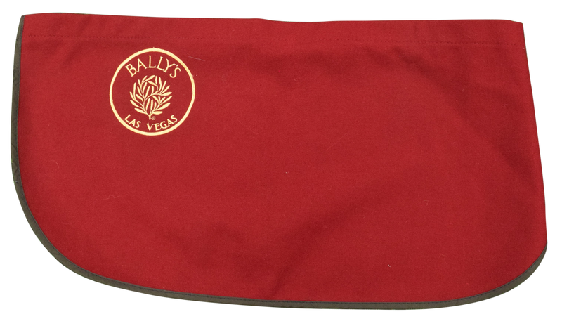 Bally's Casino Las Vegas Nevada Red Dealer Apron