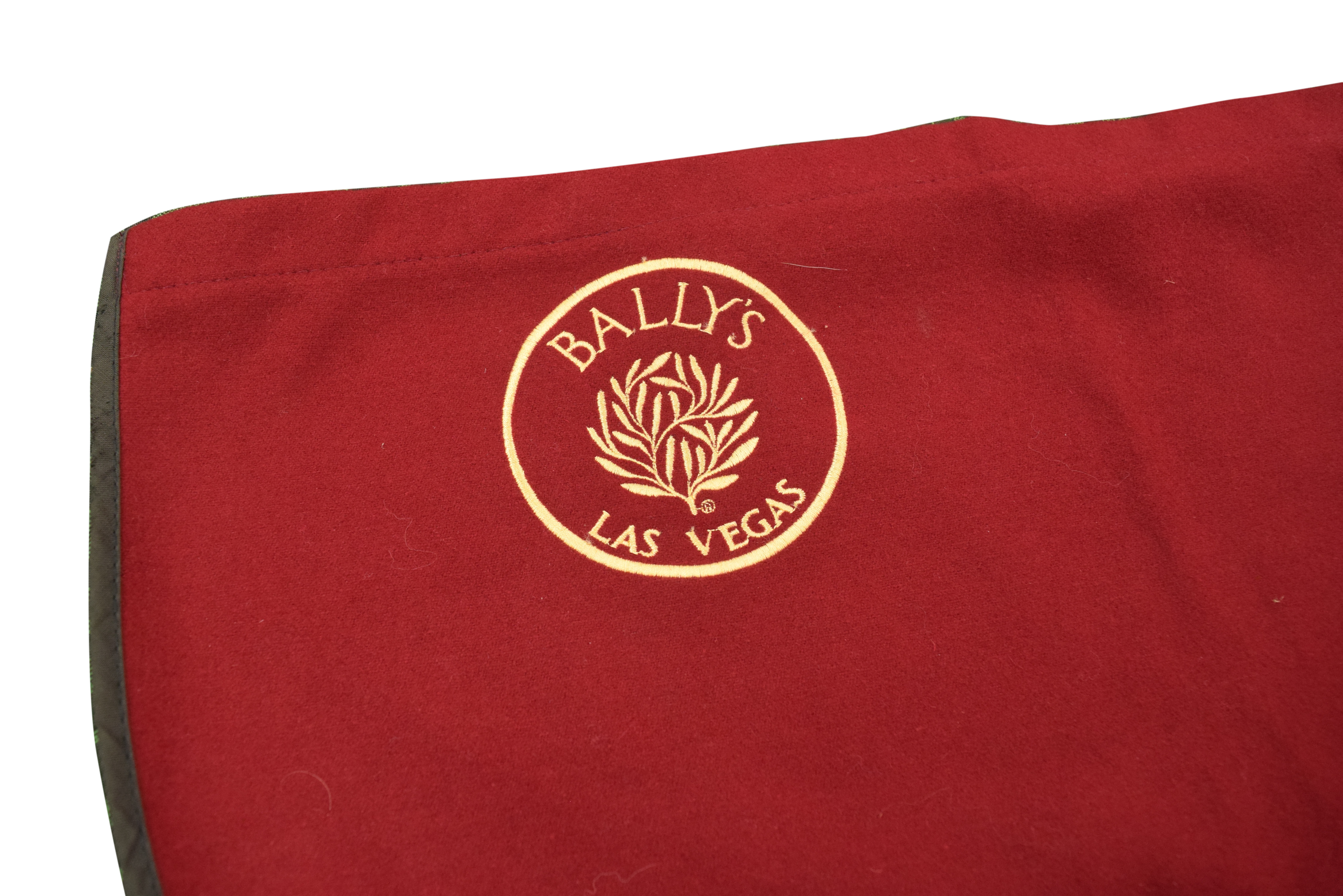 Bally's Casino Las Vegas Nevada Red Dealer Apron