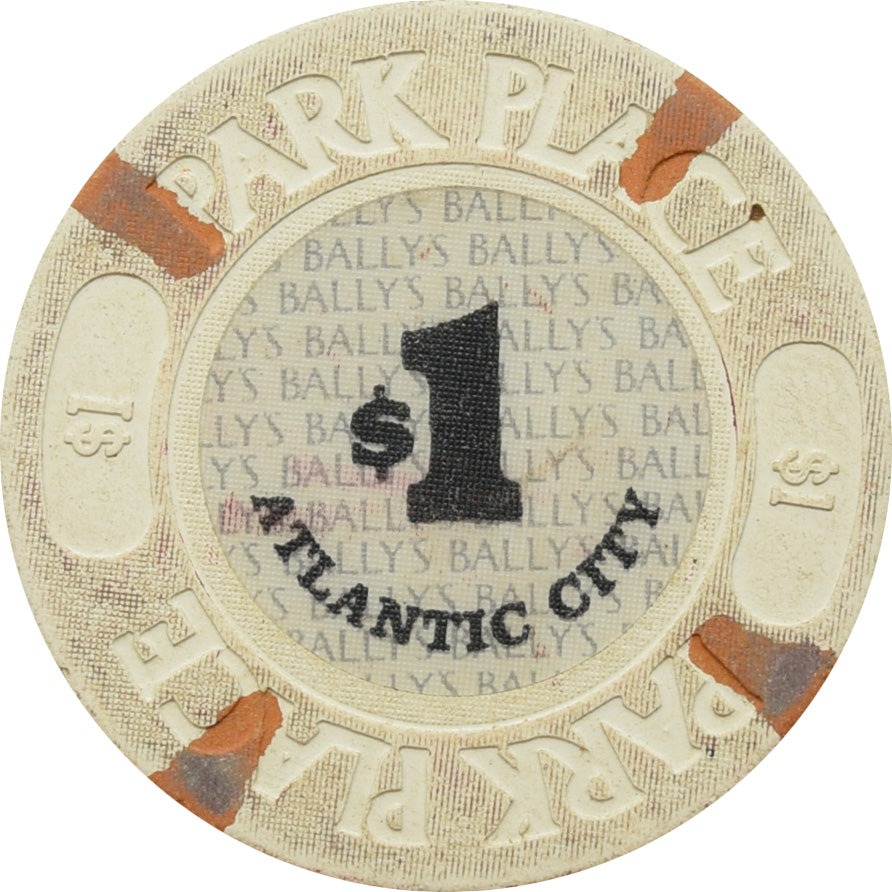 Bally's Park Place Atlantic City New Jersey $1 Chip