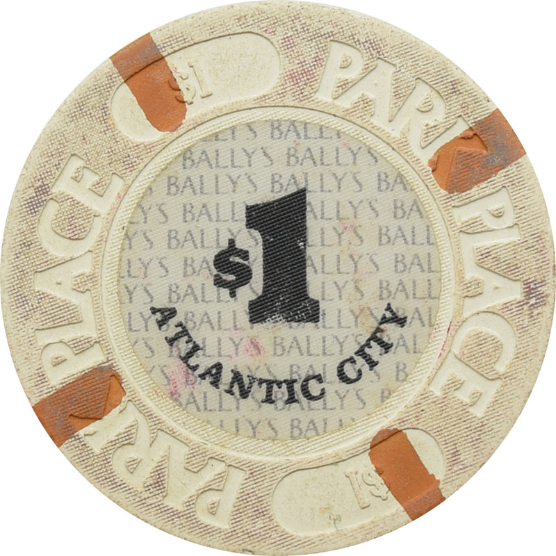 Bally's Park Place Atlantic City New Jersey $1 Chip