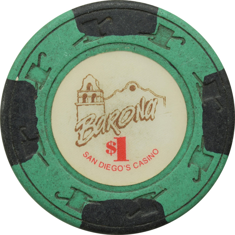 Barona Resort & Casino Lakeside California $1 Chip H&C Mold