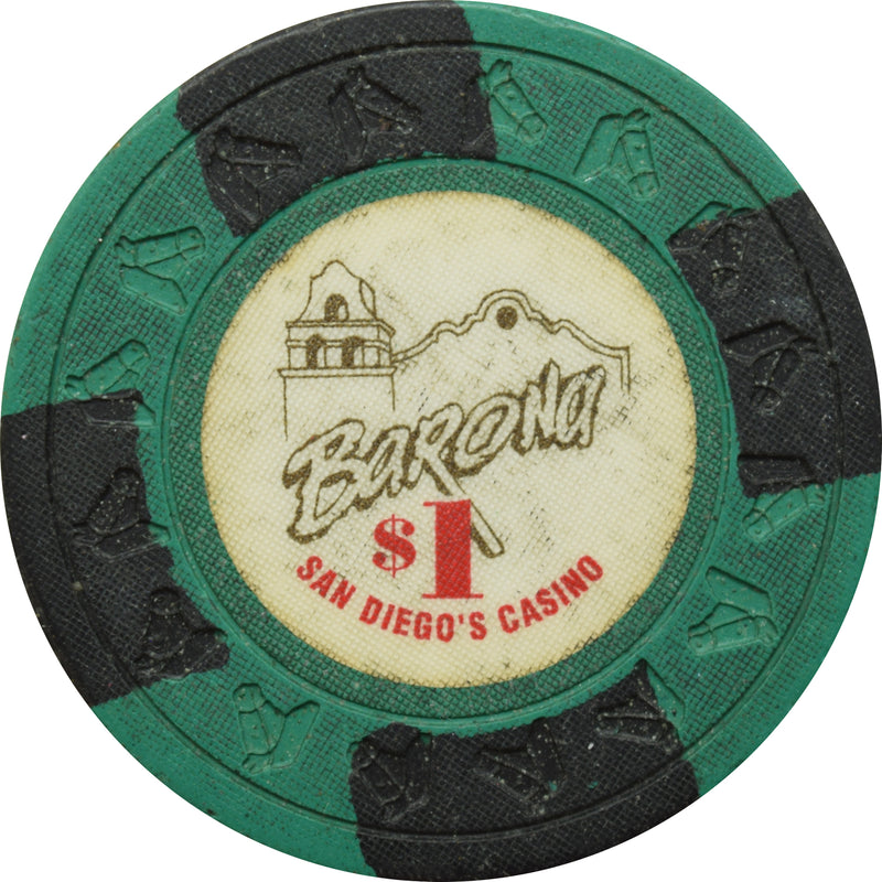 Barona Resort & Casino Lakeside California $1 Chip HHR Mold