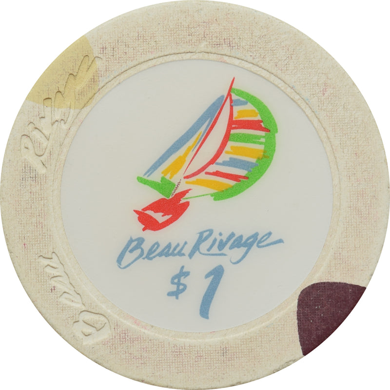 Beau Rivage Casino Biloxi Mississippi $1 Chip