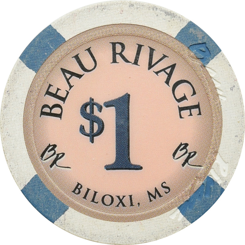 Beau Rivage Casino Biloxi MS $1 Chip