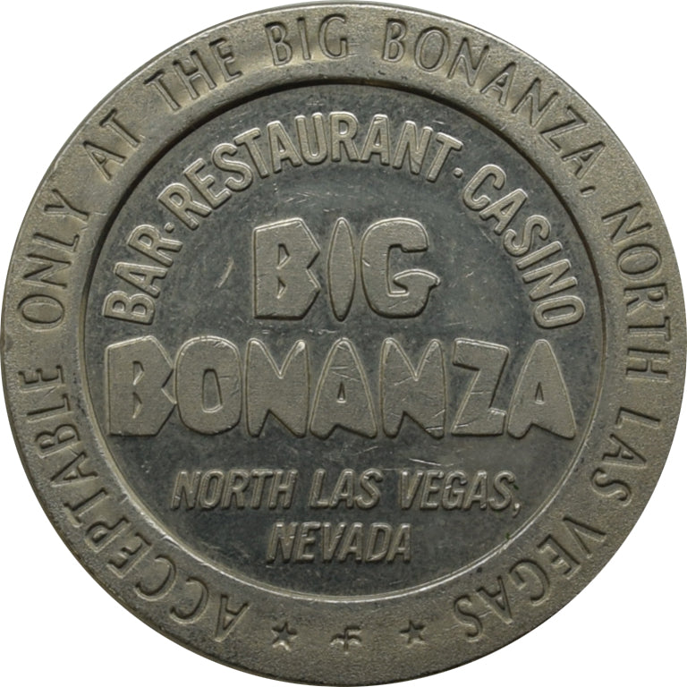 Big Bonanza Casino $1 Token N. Las Vegas Nevada 1967