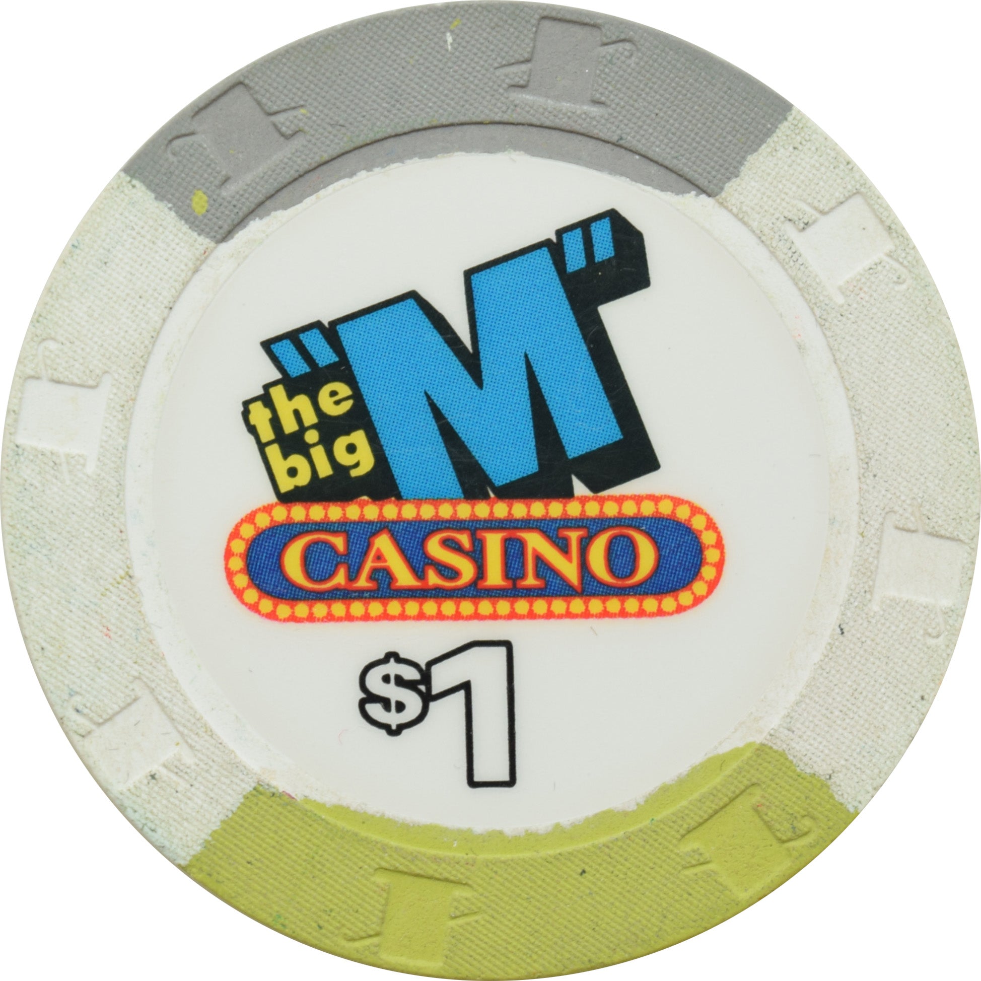 The Big M Casino Little River South Carolina $1 Chip