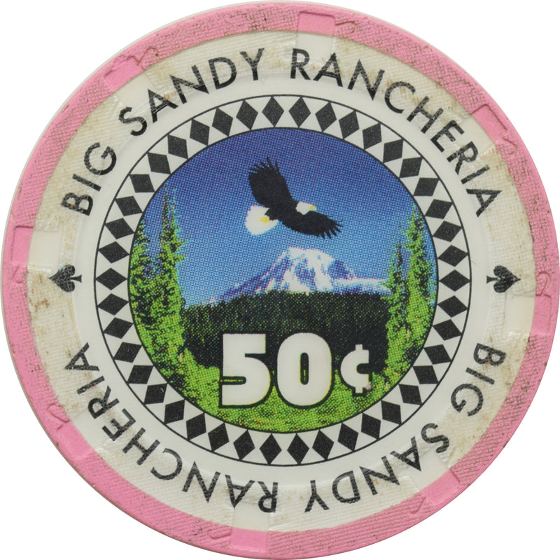 Big Sandy Rancheria Casino Auberry California 50 Cent Chip
