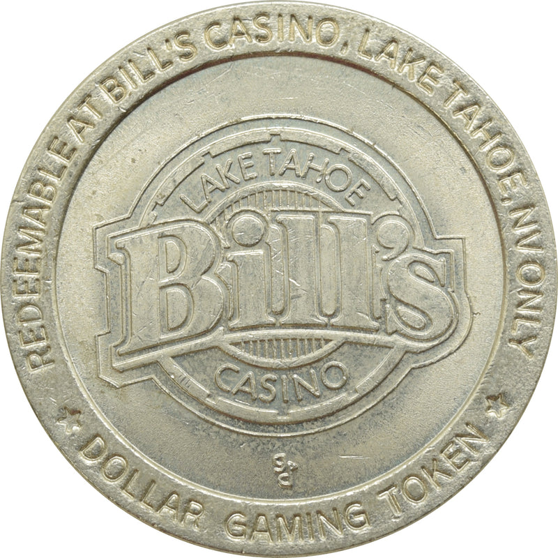 Bill's Casino Lake Tahoe NV $1 Token 1987