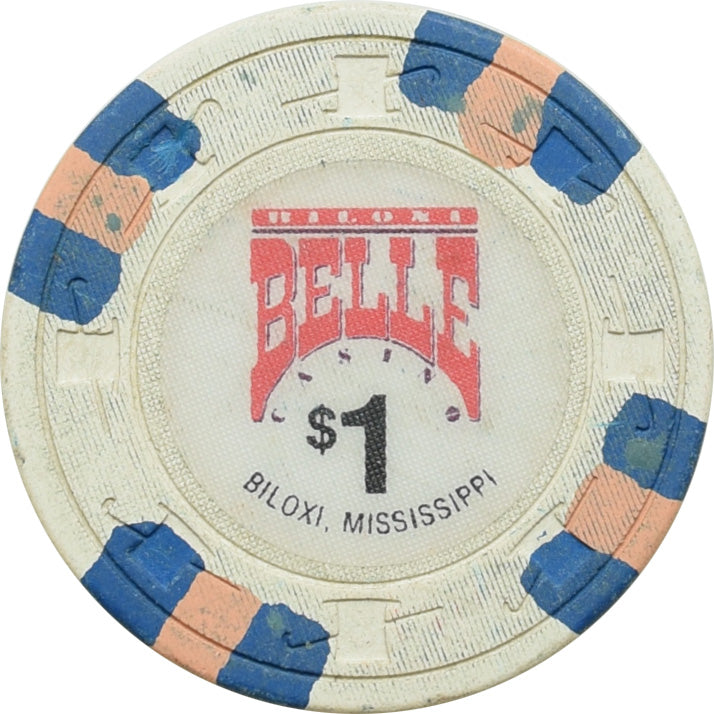 Biloxi Belle Casino Biloxi MS $1 Chip