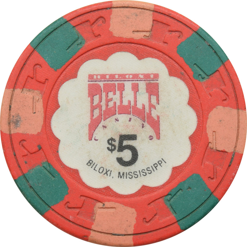 Biloxi Belle Casino Biloxi MS $5 Chip
