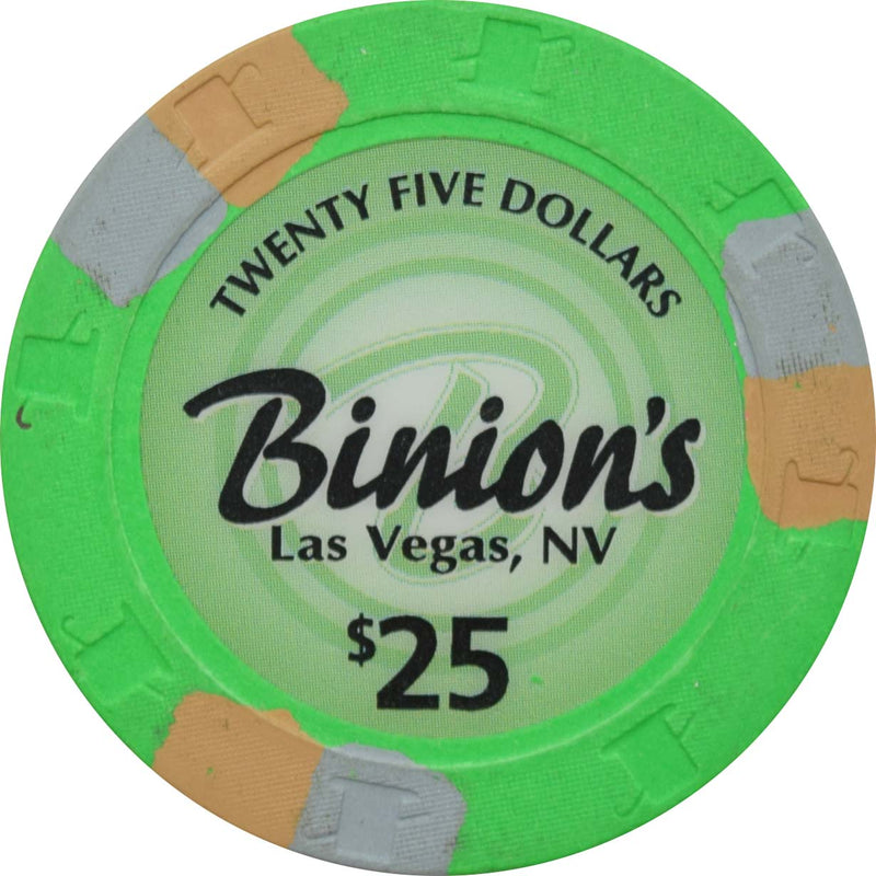 Binion's Casino Las Vegas Nevada $25 Chip 2005