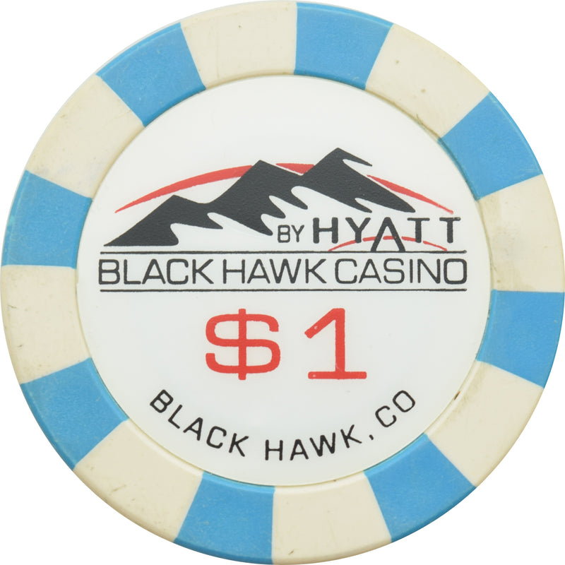 Black Hawk Casino by Hyatt Black Hawk Colorado $1 Chip