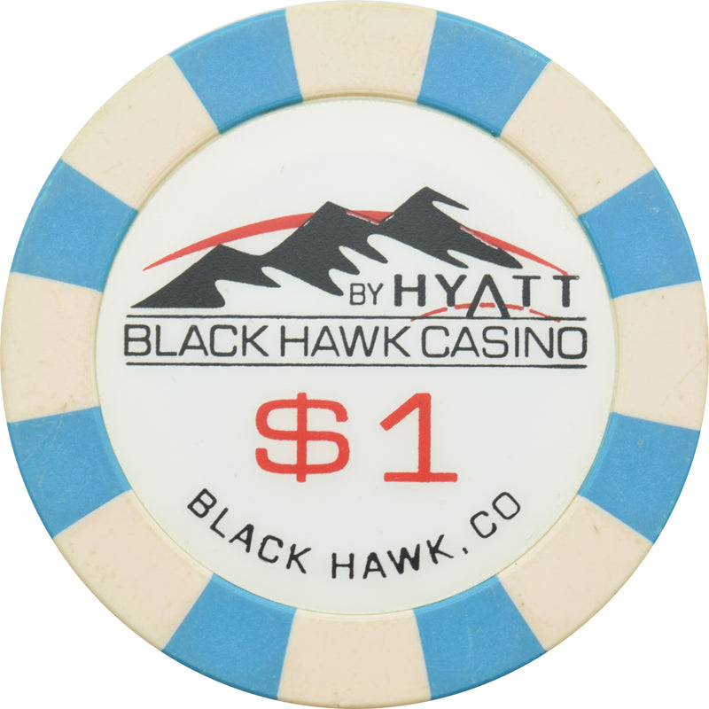 Black Hawk Casino by Hyatt Black Hawk Colorado $1 Chip