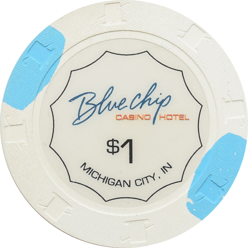 Blue Chip Casino Michigan City Indiana $1 Chip