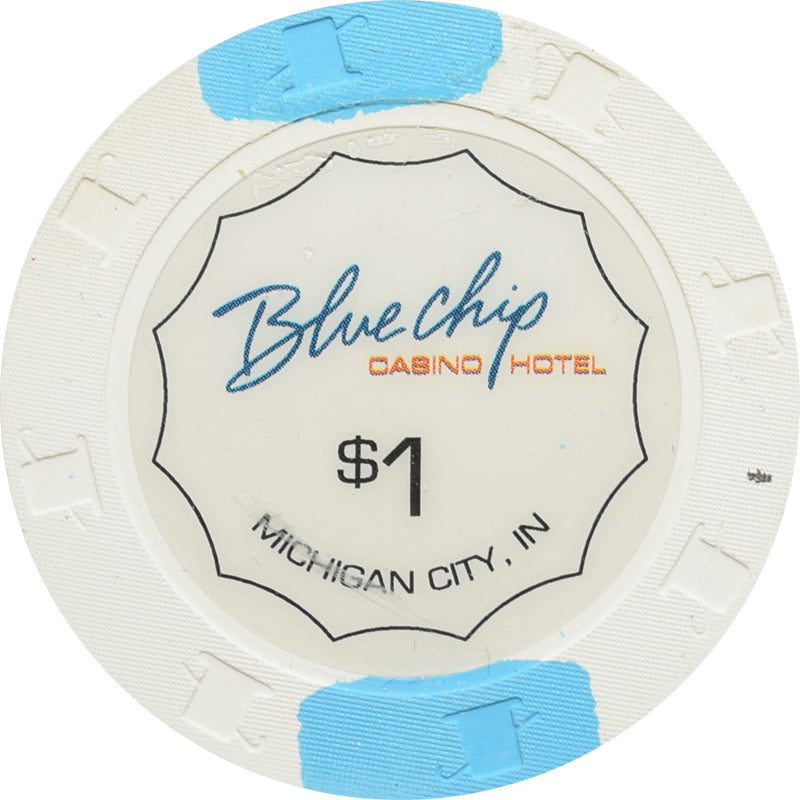 Blue Chip Casino Michigan City Indiana $1 Chip