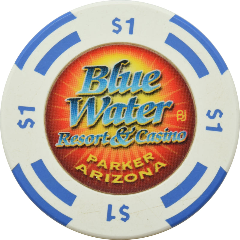Blue Water Casino Parker Arizona $1 Chip