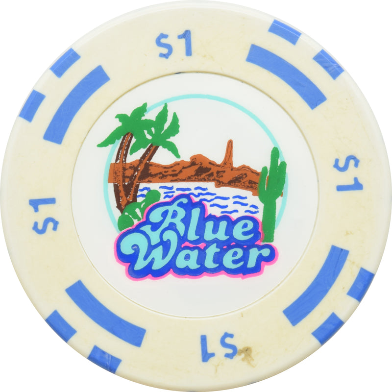 Blue Water Casino Parker Arizona $1 Chip