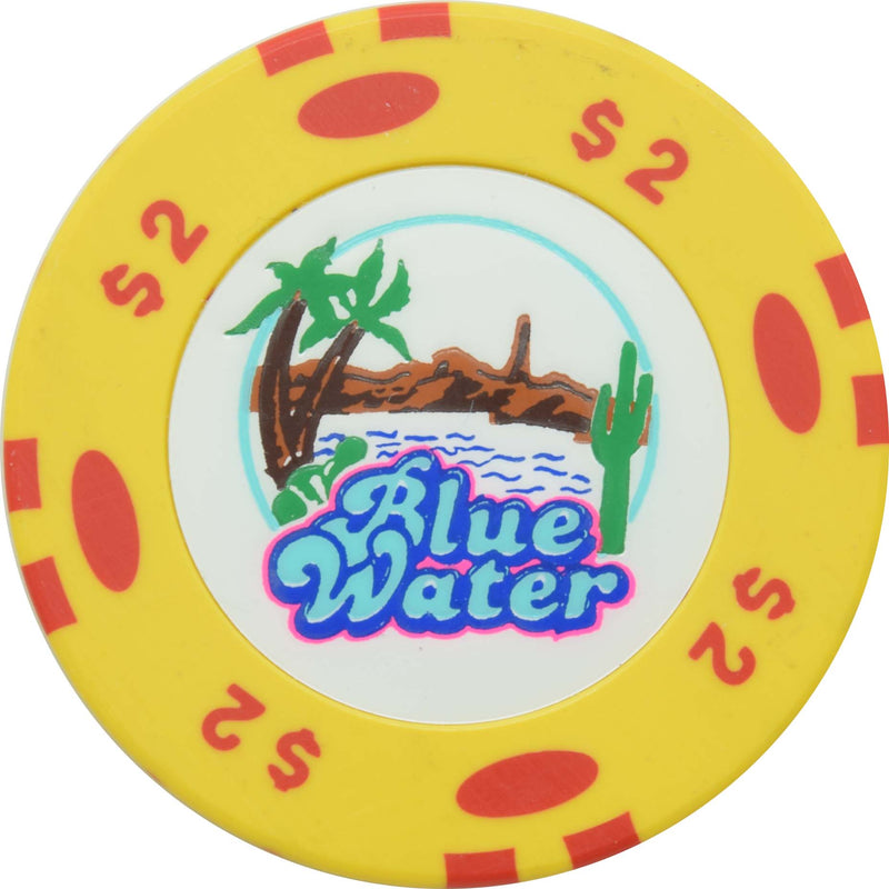 Blue Water Casino Parker Arizona $2 Chip
