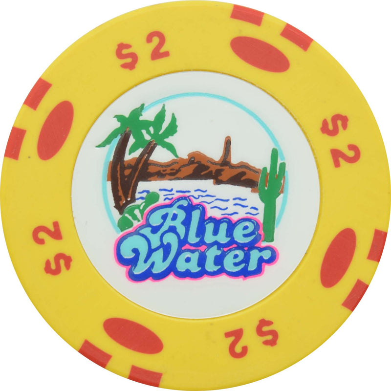 Blue Water Casino Parker Arizona $2 Chip