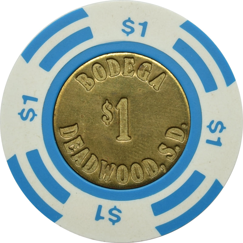 Buffalo Bodega Casino Deadwood SD $1 Chip