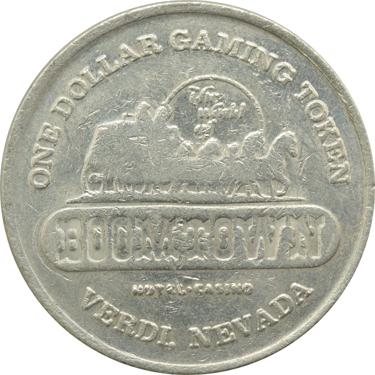 Boomtown Casino Verdi NV $1 Token 1988