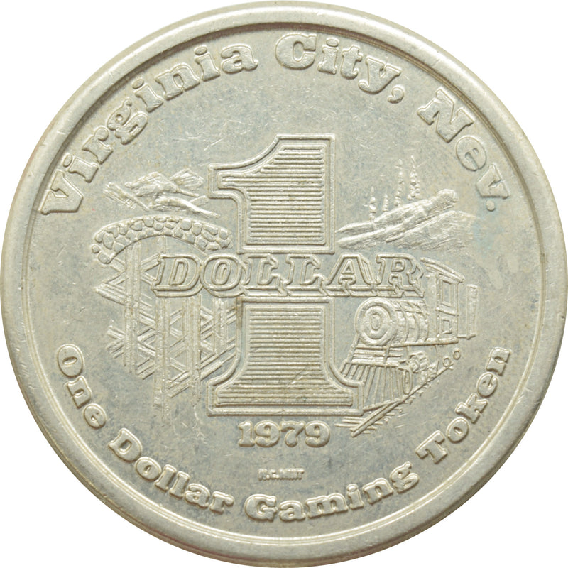 Bucket of Blood Casino Virginia City NV $1 Token 1979