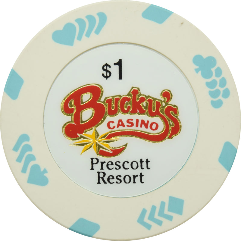Bucky's Casino Prescott Arizona $1 Chip