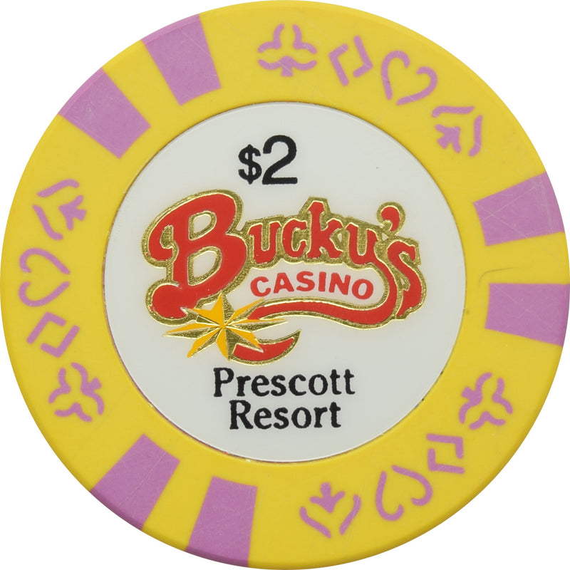 Bucky's Casino Prescott AZ $2 Chip
