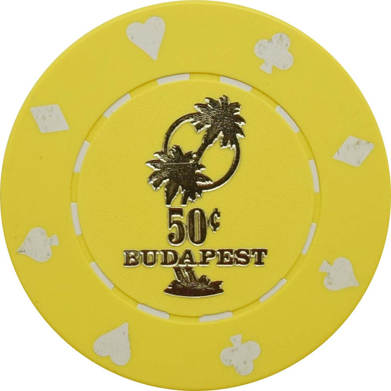 Las Vegas Casino Budapest Hungary 50 Cent Chip