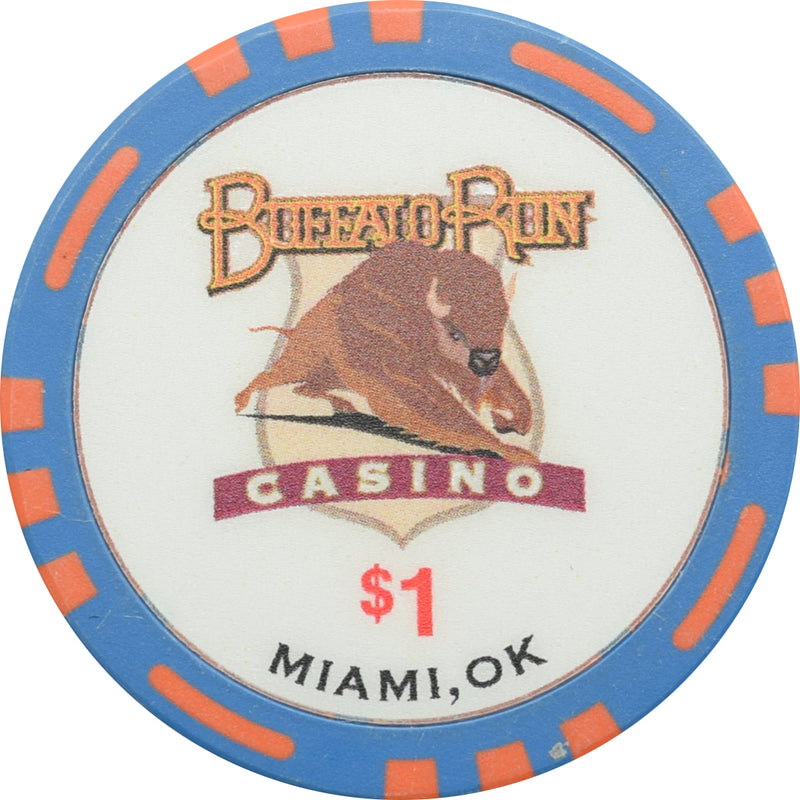 Buffalo Run Casino Miami Oklahoma $1 Chip