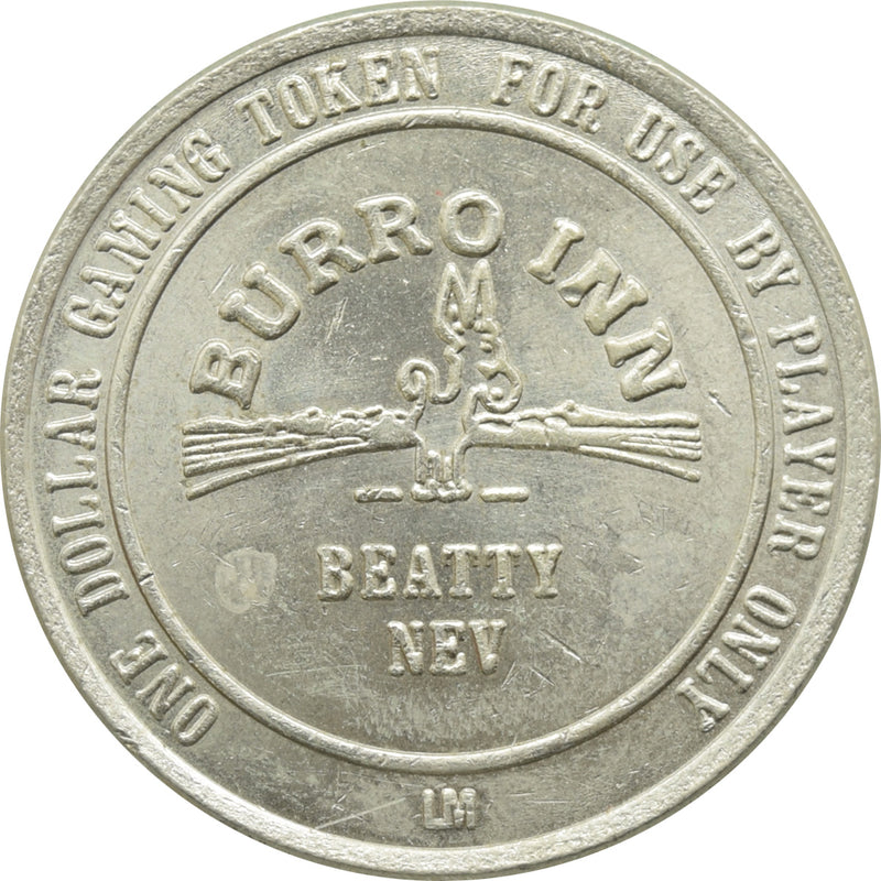 Burro Inn Casino Beatty NV $1 Token 1990